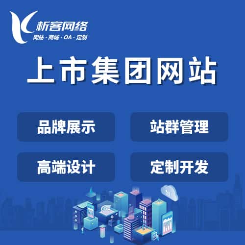 常德上市集团网站定制